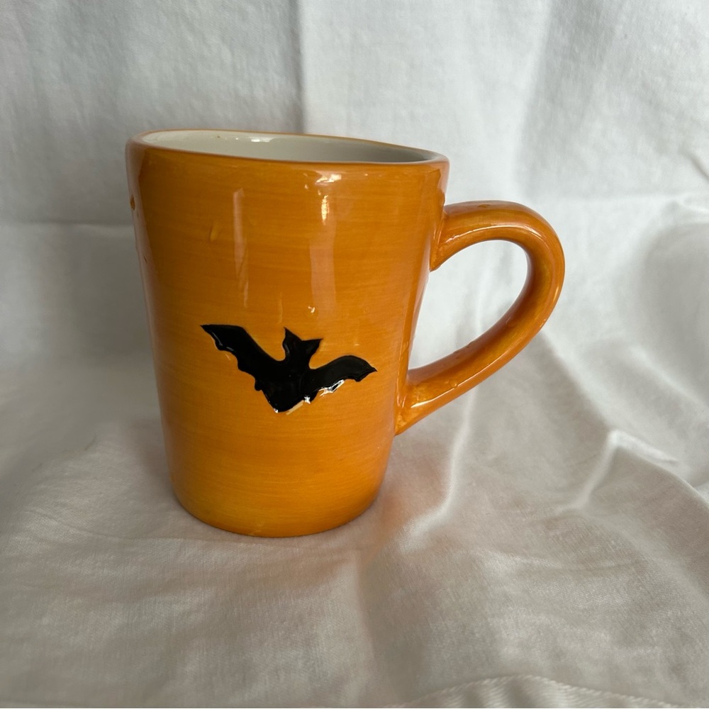 Williams Sonoma Halloween Bat Mug